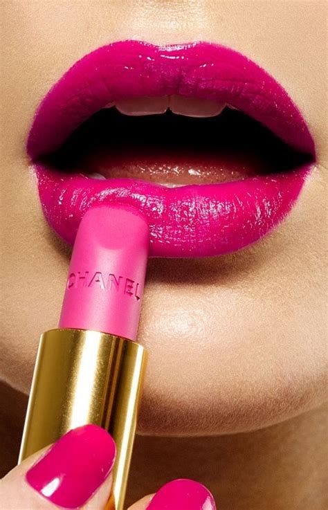 peachy pink lipstick chanel|Chanel bright pink lipstick.